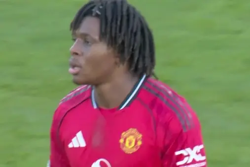 [Highlights] Clear referee's view! Dolgu's 'lawnmower-style' sliding tackle earns yellow card