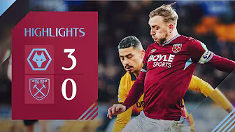 Wolves 3-0 West Ham | Premier League Highlights