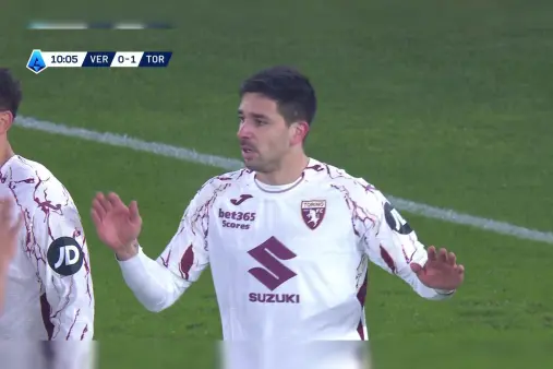 [Goal] Seizes the chance! Giovanni Simeone scores with a counter-attack solo run