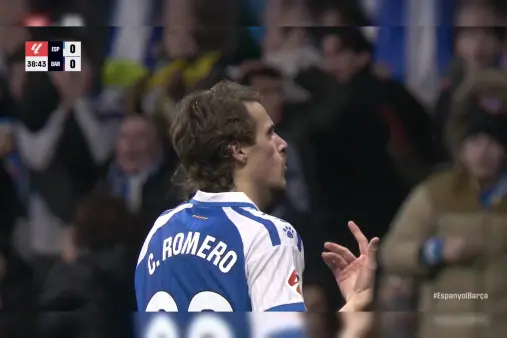 [Highlights] A narrow escape! Carlos' close-range shot saved by Joan Garcia's brilliant stop