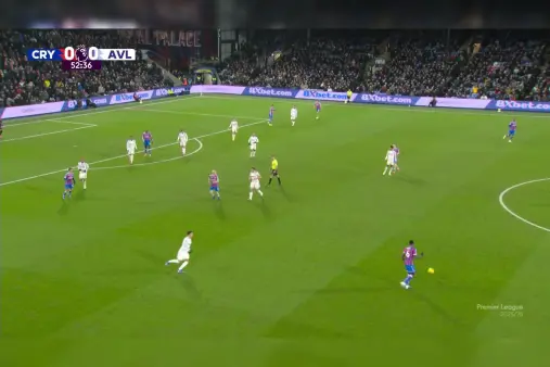 [Highlights] Will Hughes' low cross into the box, Pino's two successive shots fail to threaten