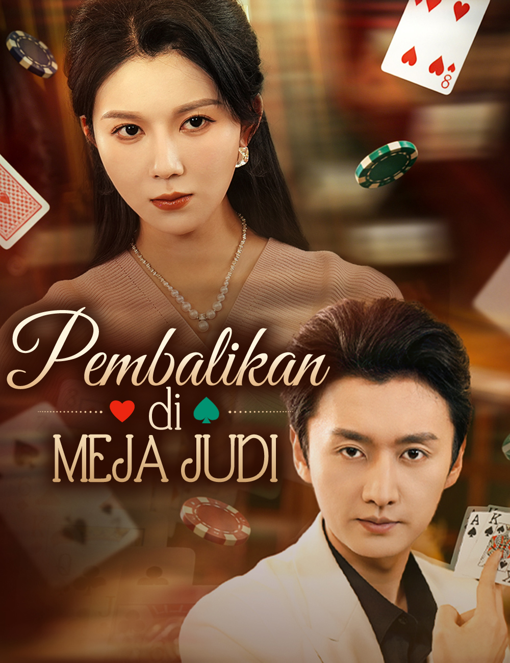 Pembalikan di meja judi poster