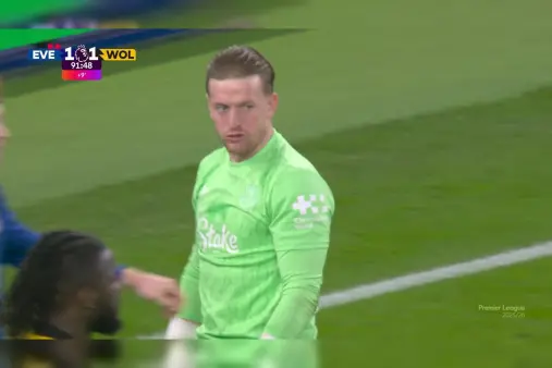 [Highlights] This is what a Three Lions goalkeeper is! Pickford denies Hugo Bueno's long-range shot