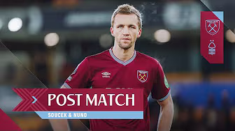 "We Need To Pick Ourselves Up" | Soucek & Nuno | Post Match Reactions | West Ham v Forest