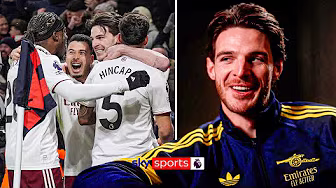 “Things are falling into place” 🏆 | Declan Rice believes Arsenal will go all the way this year