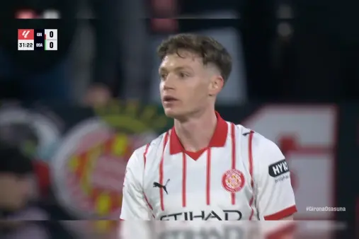 [Highlights] Girona awarded a great free kick, Tsygankov's direct shot just wide