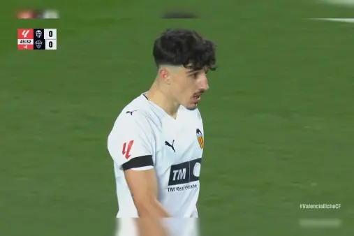 [Highlights] Lopez's cross blocked, Almeida follows up with a volley that flies over