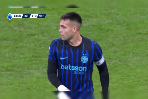 [Highlights] Impressive! Inter players' brilliant penalty area combination, Lautaro's final shot lacks power