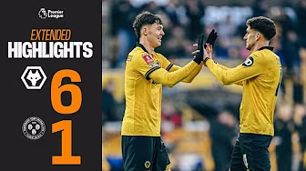 Strand Larsen hat-trick! | Wolves 6-1 Shrewsbury Town | Highlights
