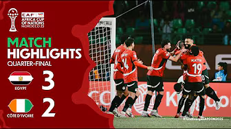 HIGHLIGHTS | Egypt 🆚 Côte d'Ivoire | #TotalEnergiesAFCON2025 - Quarter-Finals | ملخص مصر وكوت ديفوار