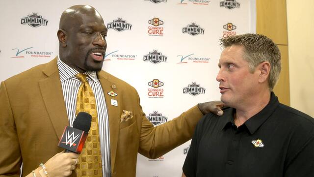 Titus O’Neil announces a $100,000 donation to Connor’s Cure: WWE Digital Exclusive, Aug. 29, 2022