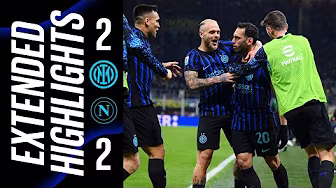 DIMARCO E CALHANOGLU A SEGNO NEL BIG MATCH😎 | INTER 2 - 2 NAPOLI | EXTENDED HIGHLIGHTS 📺