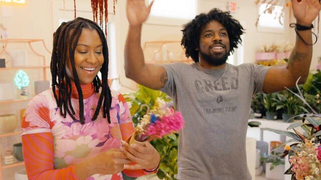 Xavier Woods makes flower arrangements: Small Business Superstars
