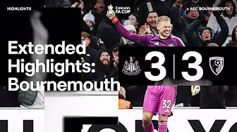 PENALTY SHOOTOUT WIN! 🙌 Newcastle United 3 AFC Bournemouth 3 | Emirates FA Cup Highlights