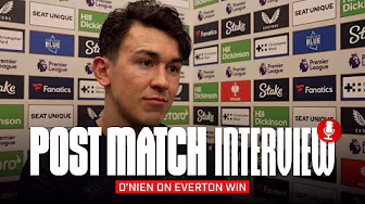 "We want to go far in the FA Cup" | O'Nien On Everton Win | Post Match Interview