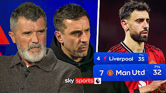 Will Liverpool finish above Manchester United this season? 👀 Keane, Neville & Sturridge discuss