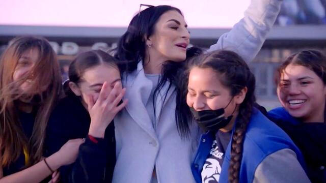 WWE celebrates International Day of the Girl with Girl Up background