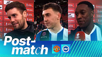 POST-MATCH | Hurzeler, Gruda And Welbeck | Man United v Brighton
