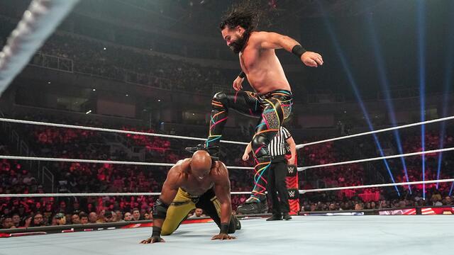 Bobby Lashley shrugs off the Stomp