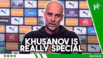 Khusanov REALLY SPECIAL! I'm COMPLETELY IN LOVE with Rico! | Pep Guardiola