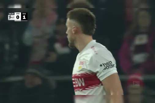[Highlights] Eyes in the back of his head! Demirovic's header just over the bar