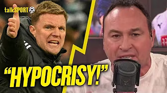 "HE'S BOTTLED THAT!" Jason Cundy GOES IN on Eddie Howe After REFUSING to Comment on VAR Decision