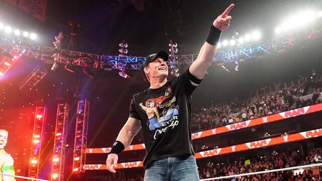WWE Superstars pointing at the WrestleMania 39 sign compilation background