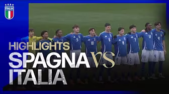 Highlights: Spagna-Italia 1-0 | Under 18 | Amichevole