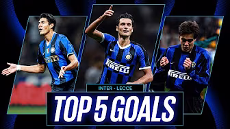 PAZZINI, CRUZ E... QUEI GOL LÌ AI PUGLIESI 🤩🖤💙 | TOP 5 GOL vs LECCE ⚽