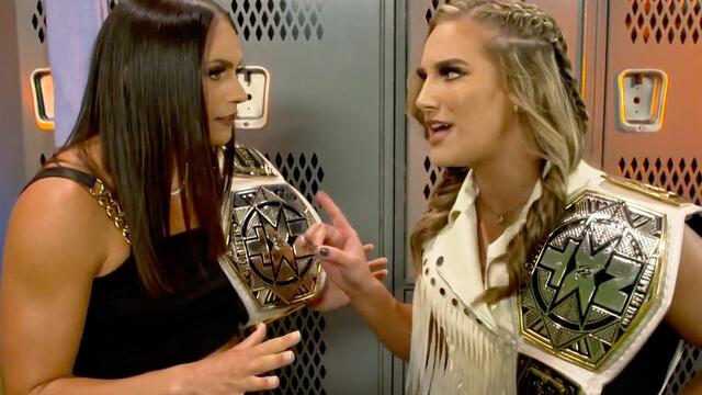 Fallon Henley confronts Kiana James over her alleged infidelity: WWE NXT, March 21, 2023 background