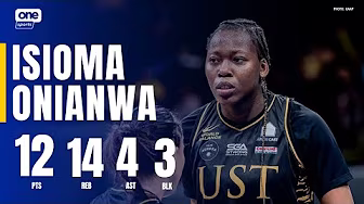 Oma Onianwa DROPS 12 PTS for UST vs. DLSU đŻ | UAAP SEASON 88 WOMENâS BASKETBALL ROUND 2 | HIGHLIGHTS