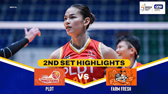 PLDT vs FARM FRESH | SET 2 HIGHLIGHTS | 2025 PVL REINFORCED CONFERENCE | OCT. 25 background