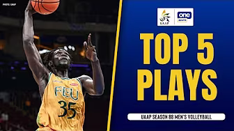 TOP 5 PLAYS | UAAP SEASON 88 MEN’S BASKETBALL ROUND 2 | OCTOBER 22, 2025