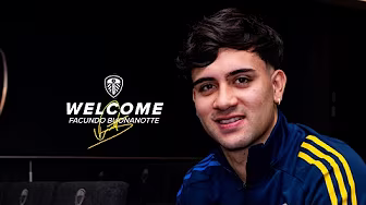 "I want to show fans I can help the team" | Facundo Buonanotte joins Leeds United