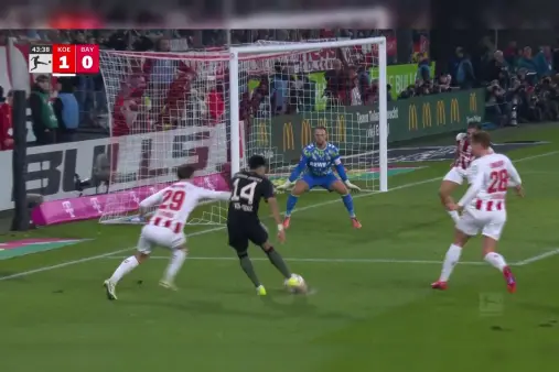 [Highlights] Unstoppable! Dias makes consecutive left-wing breaks, then fires a shot off the side netting