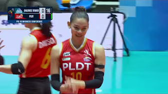 Baron SOLID CONTRIBUTIONS for PLDT vs. Galeries Tower in Set 1 💪🏻 | 2025 PVL Reinforced Conference