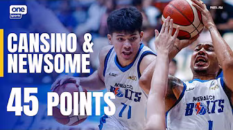 Cansino, Newsome SINK 45 PTS for Meralco vs. NLEX 🔥 | PBA SEASON 50 PHILIPPINE CUP | HIGHLIGHTS background