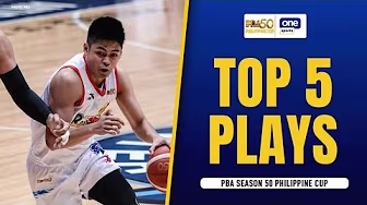 TOP 5 PLAYS | PBA SEASON 50 PHILIPPINE CUP | OCTOBER 19, 2025 background