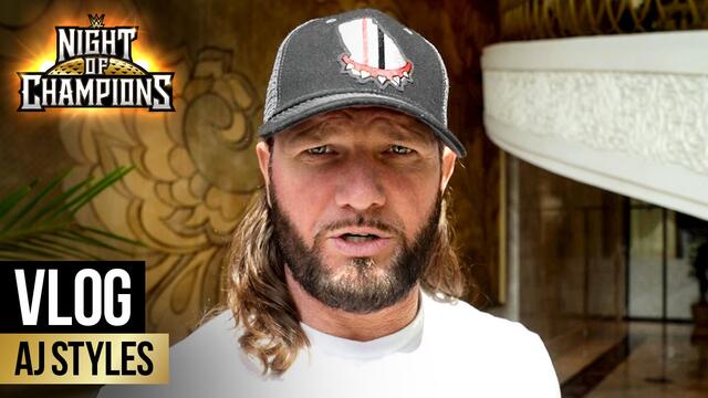 AJ Styles arrives in Saudi Arabia for historic match: WWE Night of Champions 2023 Vlog