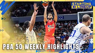 PBA Season 50 latest stories | STARTING LINEUP | HIGHLIGHTS
