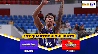 CONVERGE vs. PHOENIX | 1ST QUARTER HIGHLIGHTS | PBA SEASON 50 PHILIPPINE CUP | OCT 25, 2025