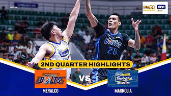 MERALCO vs. MAGNOLIA | 2ND QUARTER HIGHLIGHTS | PBA SEASON 50 PHILIPPINE CUP | OCT 19, 2025 background