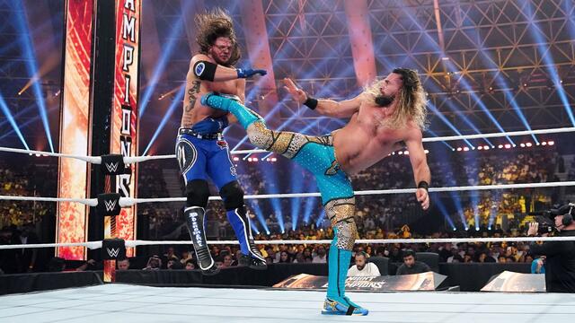 AJ Styles and Seth “Freakin” Rollins battle for the World Heavyweight Title: WWE Night of Champions highlights
