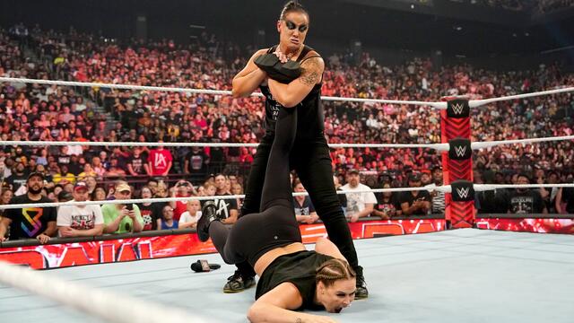 Shayna Baszler and Ronda Rousey duke it out!