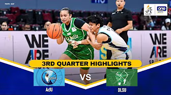 ADU vs. DLSU | 3RD QUARTER HIGHLIGHTS | UAAP SEASON 88 WOMEN’S BASKETBALL | OCT. 22, 2025 background