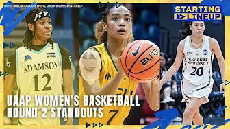 UAAP women’s basketball Round 2 standouts | STARTING LINEUP | HIGHLIGHTS