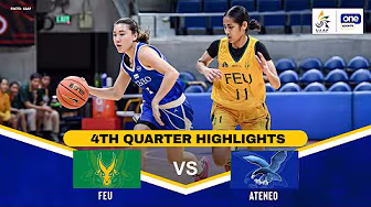FEU vs. ATENEO | 4TH QUARTER HIGHLIGHTS | UAAP SEASON 88 WOMEN’S BASKETBALL ROUND 1 | OCT. 22, 2025 background