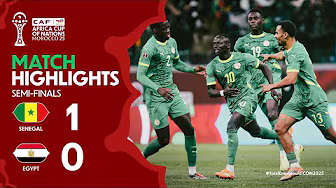 HIGHLIGHTS | Senegal 🆚 Egypt | #TotalEnergiesAFCON2025 - Semi-Finals | ملخص مباراة السنغال ومصر