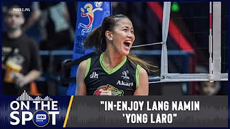 EJ Cariño on Nxled’s mindset during the game vs. Galeries Tower | #OSOnTheSpot background