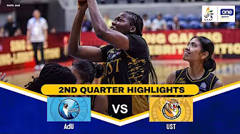AdU vs. UST | 2ND QUARTER HIGHLIGHTS | UAAP SEASON 88 WOMEN’S BASKETBALL | OCT. 18, 2025